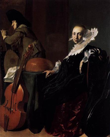 Willem Cornelisz. Duyster Music-Making Couple